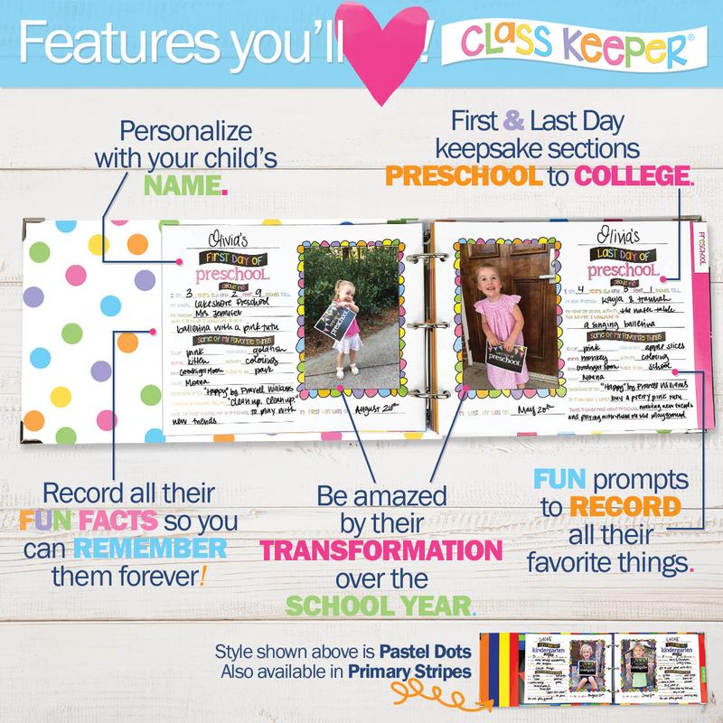 Class Keeper School Memory Book